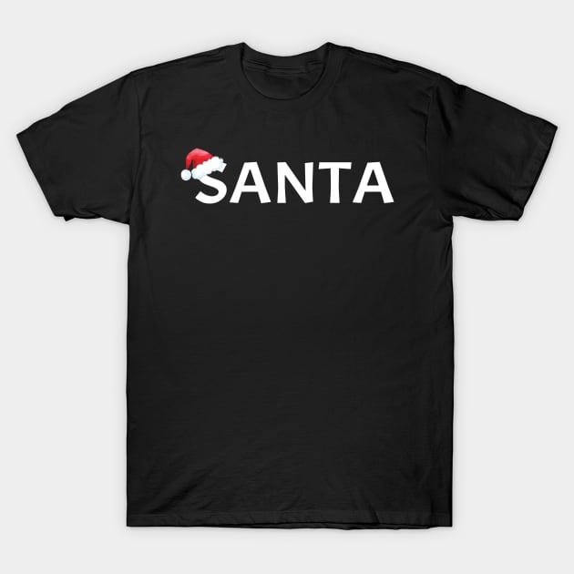 I Put Out For Santa Matching Couples Christmas Fun Idea T-Shirt by Funny Stuff Club